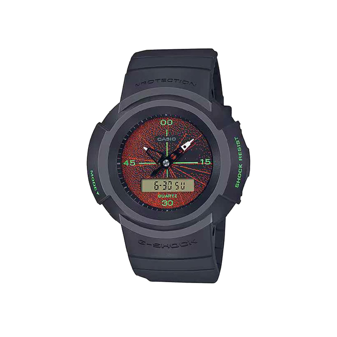 ساعت مچی مردانه جی شاک بند سیلیکونی مدل AW-500MNT-1ADR کاسیو جی شاک |CASIO-G-SHOK