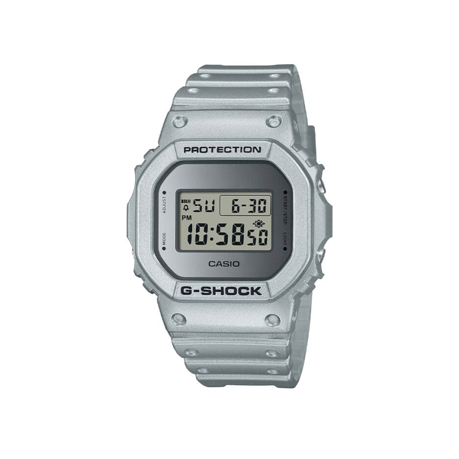 ساعت مچی مردانه جی شاک بند سیلیکونی مدل DW-5600FF-8DR کاسیو جی شاک |CASIO-G-SHOK