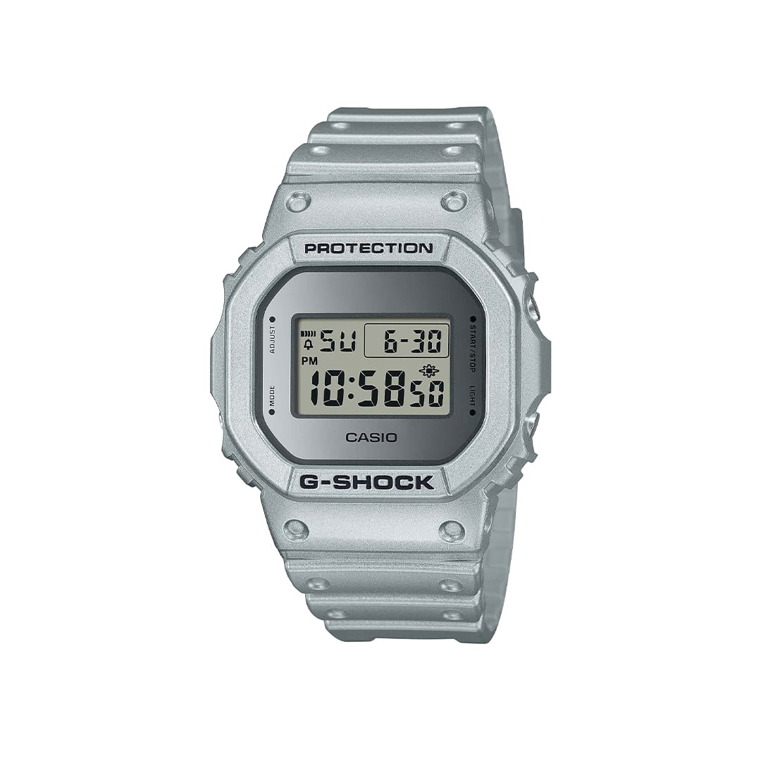 ساعت مچی مردانه جی شاک بند سیلیکونی مدل DW-5600FF-8DR کاسیو جی شاک |CASIO-G-SHOK