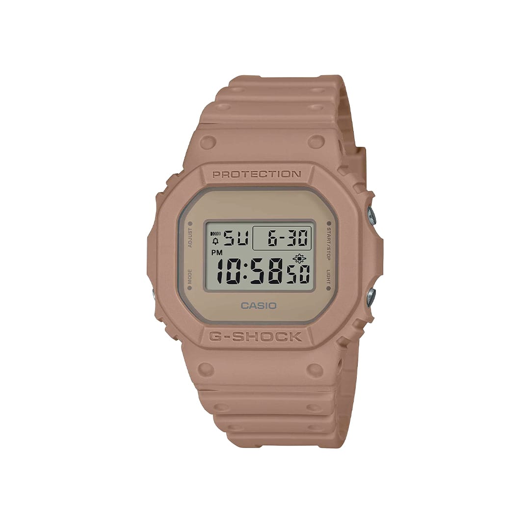 ساعت مچی مردانه جی شاک بند سیلیکونی مدل DW-5600NC-5DR کاسیو جی شاک |CASIO-G-SHOK