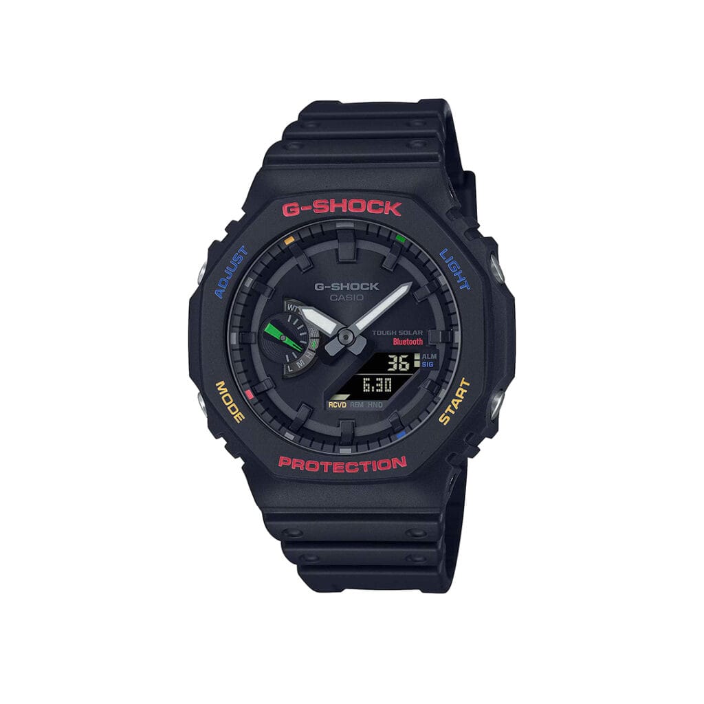 ساعت مچی مردانه جی شاک بند سیلیکونی مدل GA-B2100FC-1ADR کاسیو جی شاک |CASIO-G-SHOK