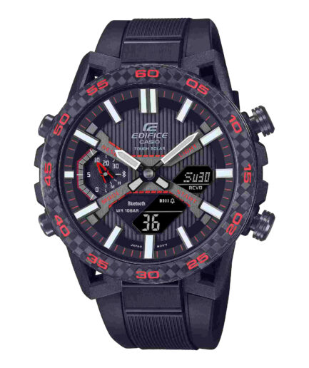 ساعت مچی مردانه کاسیو بند سیلیکونی مدل ECB-2000PB-1ADF کاسیو ادی فایس |CASIO-EDIFICE