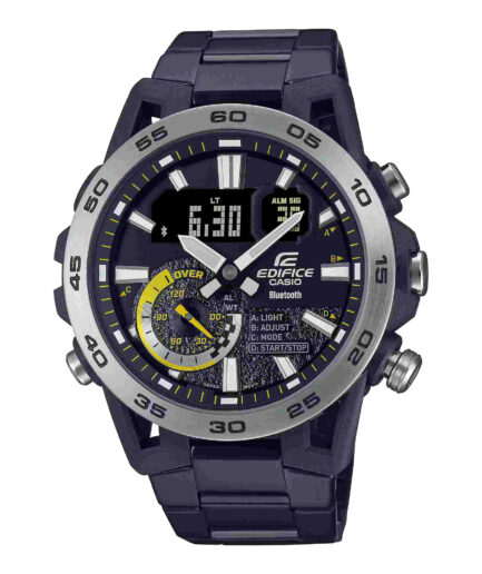 ساعت مچی مردانه کاسیو بند استیل مدل ECB-40DC-1ADF کاسیو ادی فایس |CASIO-EDIFICE