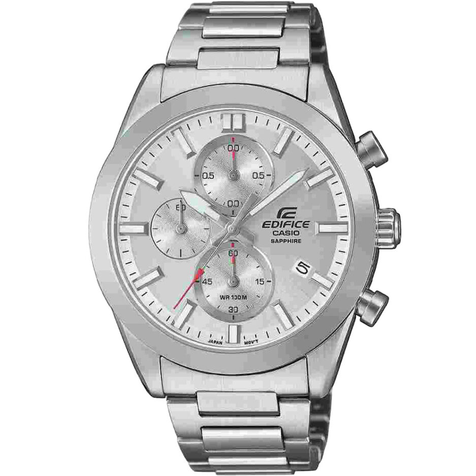 ساعت مچی مردانه کاسیو بند استیل مدل EFB-710D-7AVUDF کاسیو ادی فایس |CASIO-EDIFICE