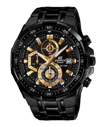 ساعت مچی مردانه کاسیو بند استیل مدل EFR-539BK-1AVUFD کاسیو ادی فایس |CASIO-EDIFICE
