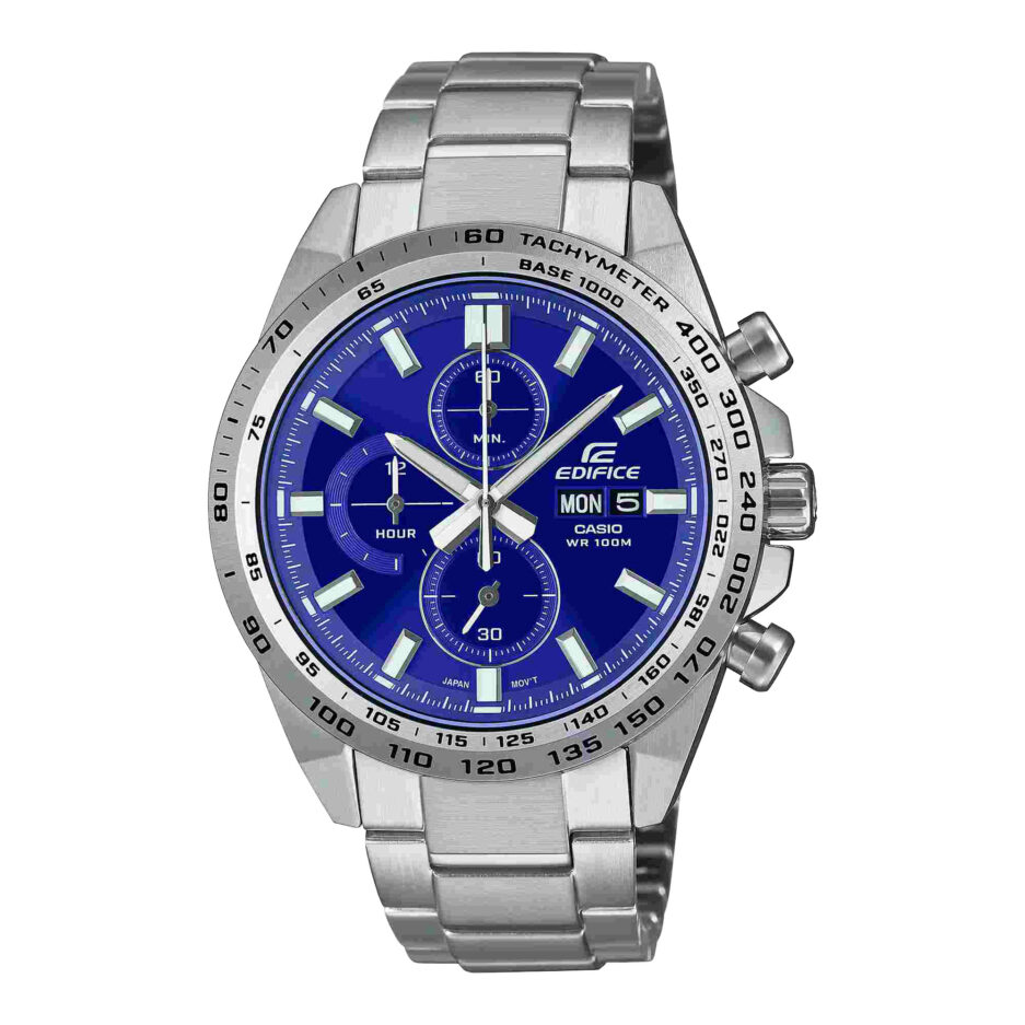ساعت مچی مردانه کاسیو بند استیل مدل EFR-574D-2AVUDF کاسیو ادی فایس |CASIO-EDIFICE