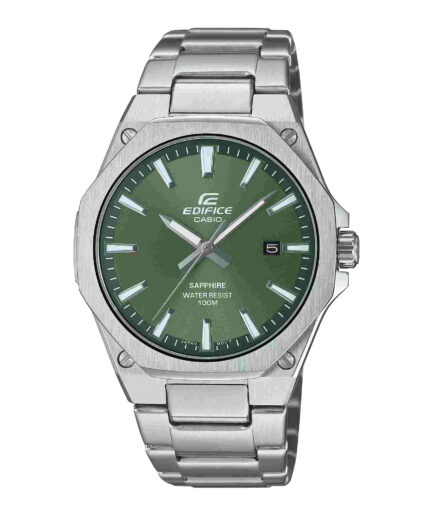 ساعت مچی مردانه کاسیو بند استیل مدل EFR-S108D-3AUFD کاسیو ادی فایس |CASIO-EDIFICE