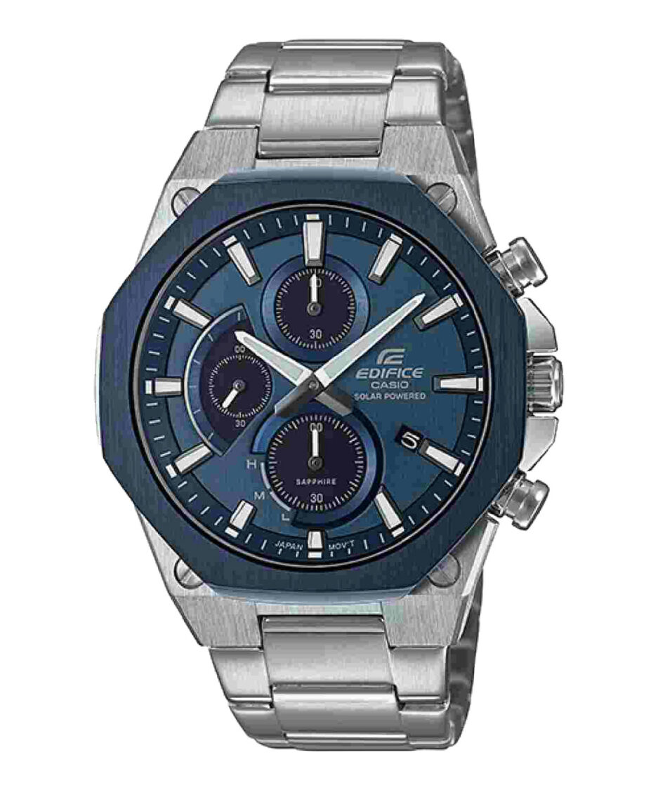 ساعت مچی مردانه کاسیو بند استیل مدل EFS-S570DB-2AUDF کاسیو ادی فایس |CASIO-EDIFICE