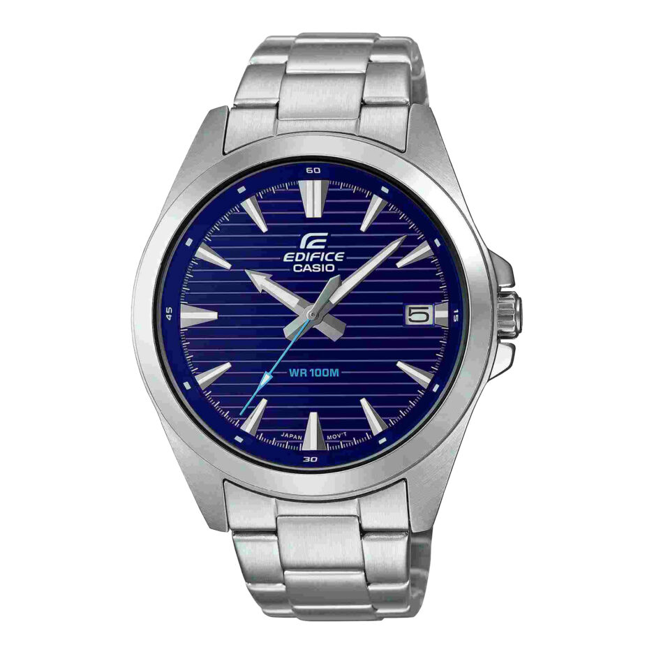 ساعت مچی مردانه کاسیو بند استیل مدل EFV-140D-2AVUDF کاسیو ادی فایس |CASIO-EDIFICE