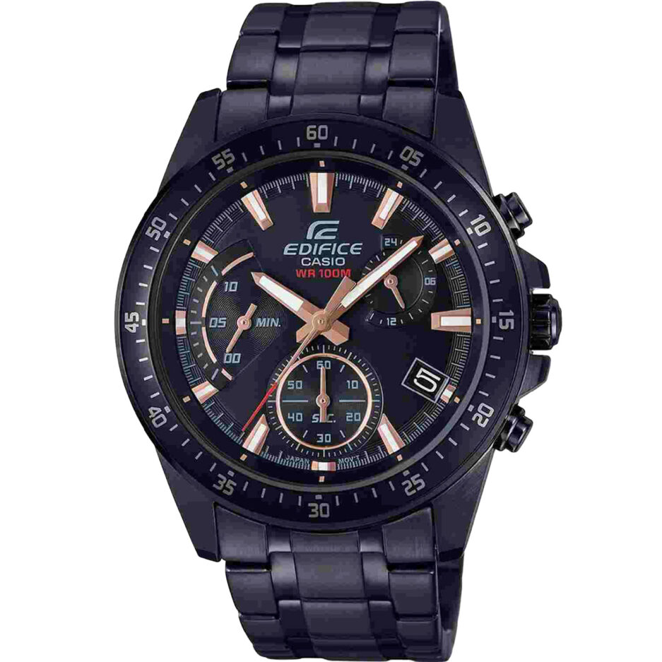 ساعت مچی مردانه کاسیو بند استیل مدل EFV-540DC-1BVUDF کاسیو ادی فایس |CASIO-EDIFICE