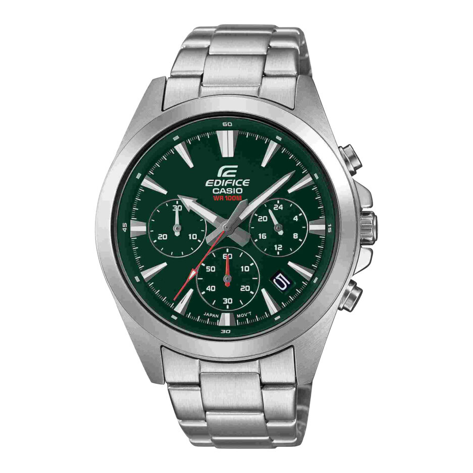 ساعت مچی مردانه کاسیو بند استیل مدل EFV-630D-3AVUDF کاسیو ادی فایس |CASIO-EDIFICE