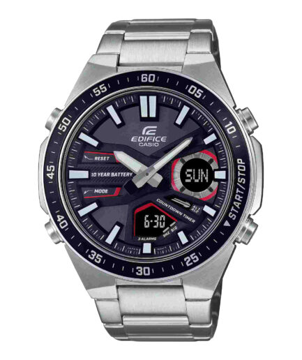 ساعت مچی مردانه بند استیل مدل EFV-C110D-1A4VDF کاسیو ادی فایس |CASIO-EDIFICE