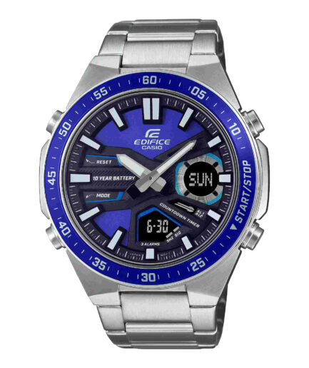 ساعت مچی مردانه کاسیو بند استیل مدل EFV-C110D-2AVDF کاسیو ادی فایس |CASIO-EDIFICE