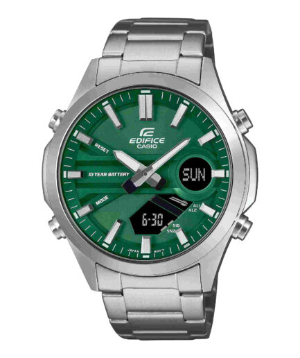 ساعت مچی مردانه کاسیو بند استیل مدل EFV-C120D-3AVDF کاسیو ادی فایس |CASIO-EDIFICE