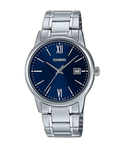 ساعت مچی مردانه بند استیل مدل MTP-V002D-2B3UDF برند کاسیو |CASIO