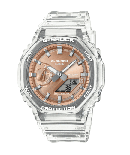ساعت مچی مردانه جی شاک بند سیلیکونی مدل GA-2100BM-7A5DR کاسیو جی شاک |CASIO-G-SHOK