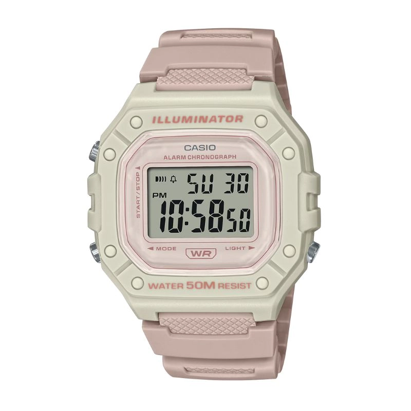 ساعت مچی زنانه مدل W-218HC-4A2VDF برند کاسیو |CASIO