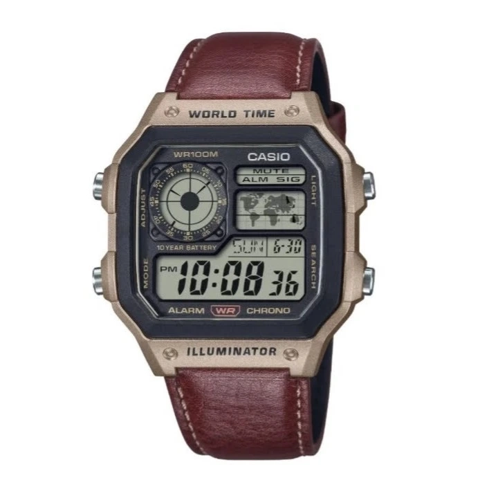 ساعت مچی مردانه مدل AE-1200WHL-5AVDF برند کاسیو |CASIO