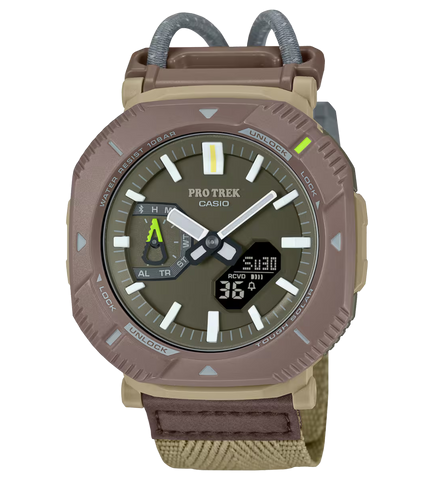 ساعت مچی مردانه (پروترک)(CASIO) با کد‌ (PRG-B001B-5DR-)