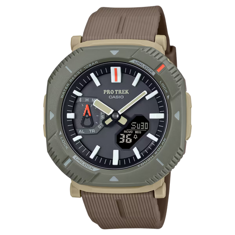 ساعت مچی مردانه (پروترک)(CASIO) با کد‌ (PRG-B001-5DR-)