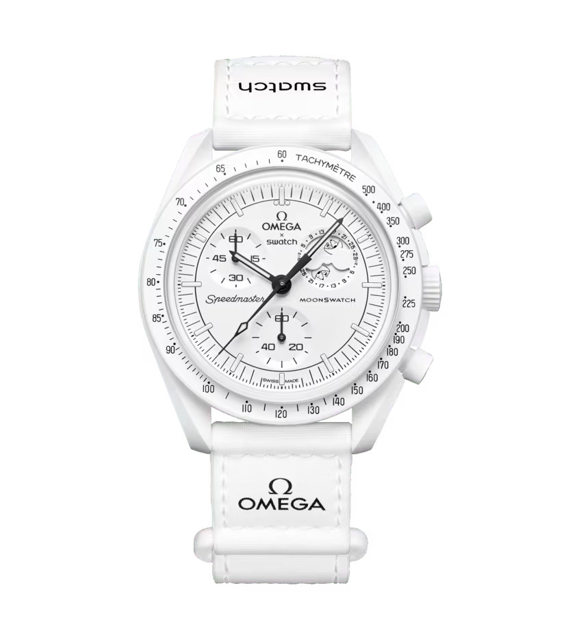 ساعت مچی مدل (SO33W700(MOON PHASE SNOOPY برند امگاسواچ | OMEGA SWATCH
