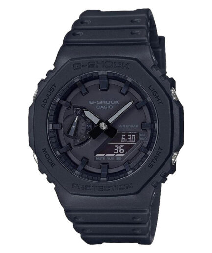 ساعت مچی مردانه جی شاک بند سیلیکونی مدل GA-2100-1A1DR کاسیو جی شاک |CASIO-G-SHOK
